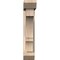 Ekena Millwork Balboa Slat Smooth Bracket w/ Offset Brace, Douglas Fir, 5 1/2"W x 20"D x 28"H BKT0604X20X28BOA06SDF - alternate 4